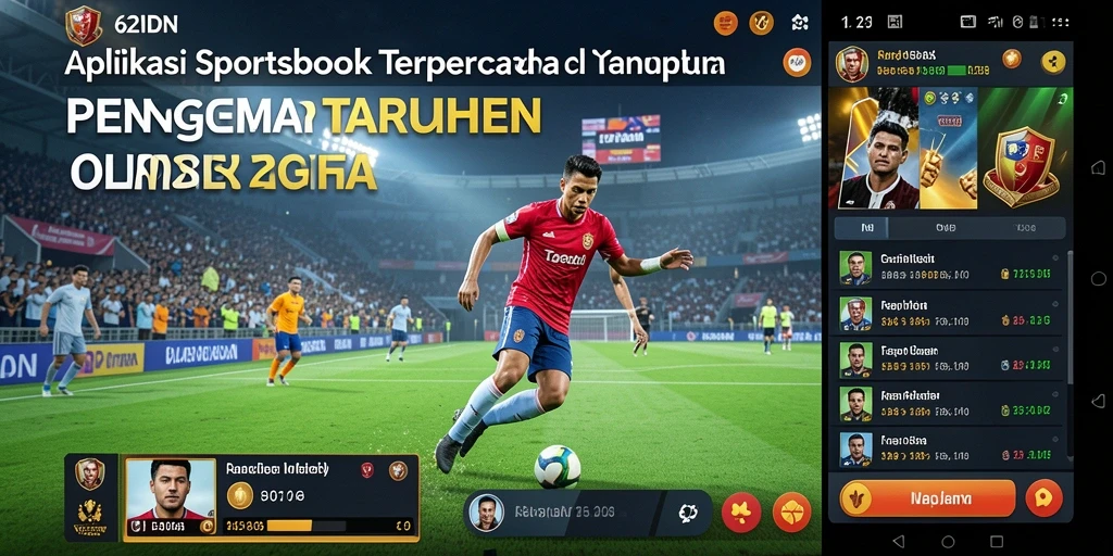 Tampilan screenshot utama 62IDN menampilkan antarmuka taruhan olahraga yang menarik.