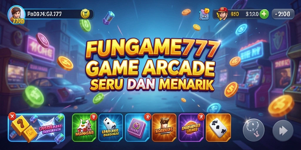 Tangkapan layar FUNGAME777 menampilkan serunya gameplay arcade.