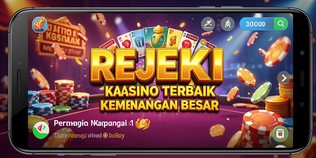 Screenshot gameplay REJEKI menampilkan suasana Kasino yang mendebarkan.