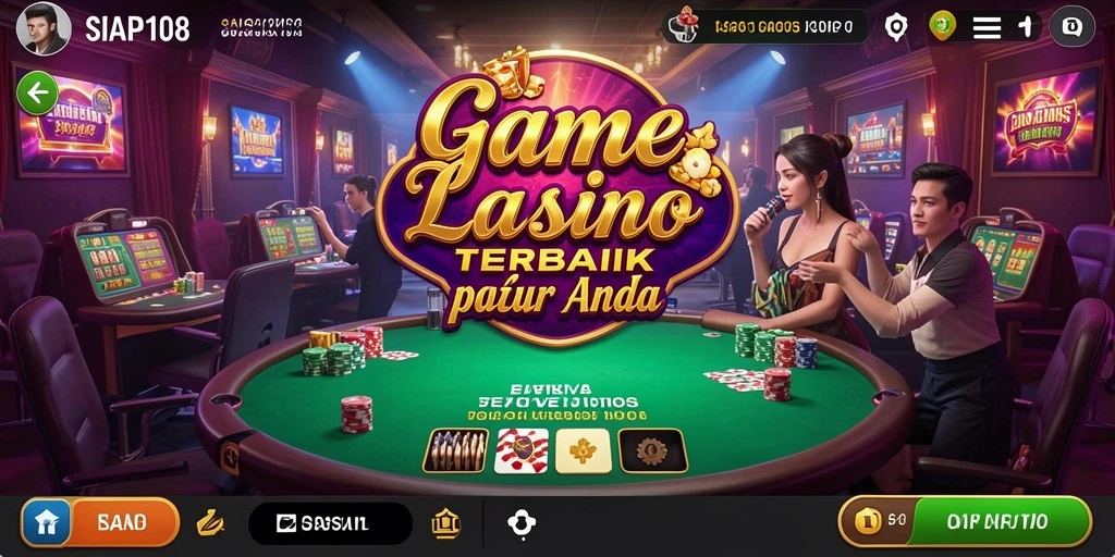 Tampilan gameplay Live Casino yang menarik di SIAP108.